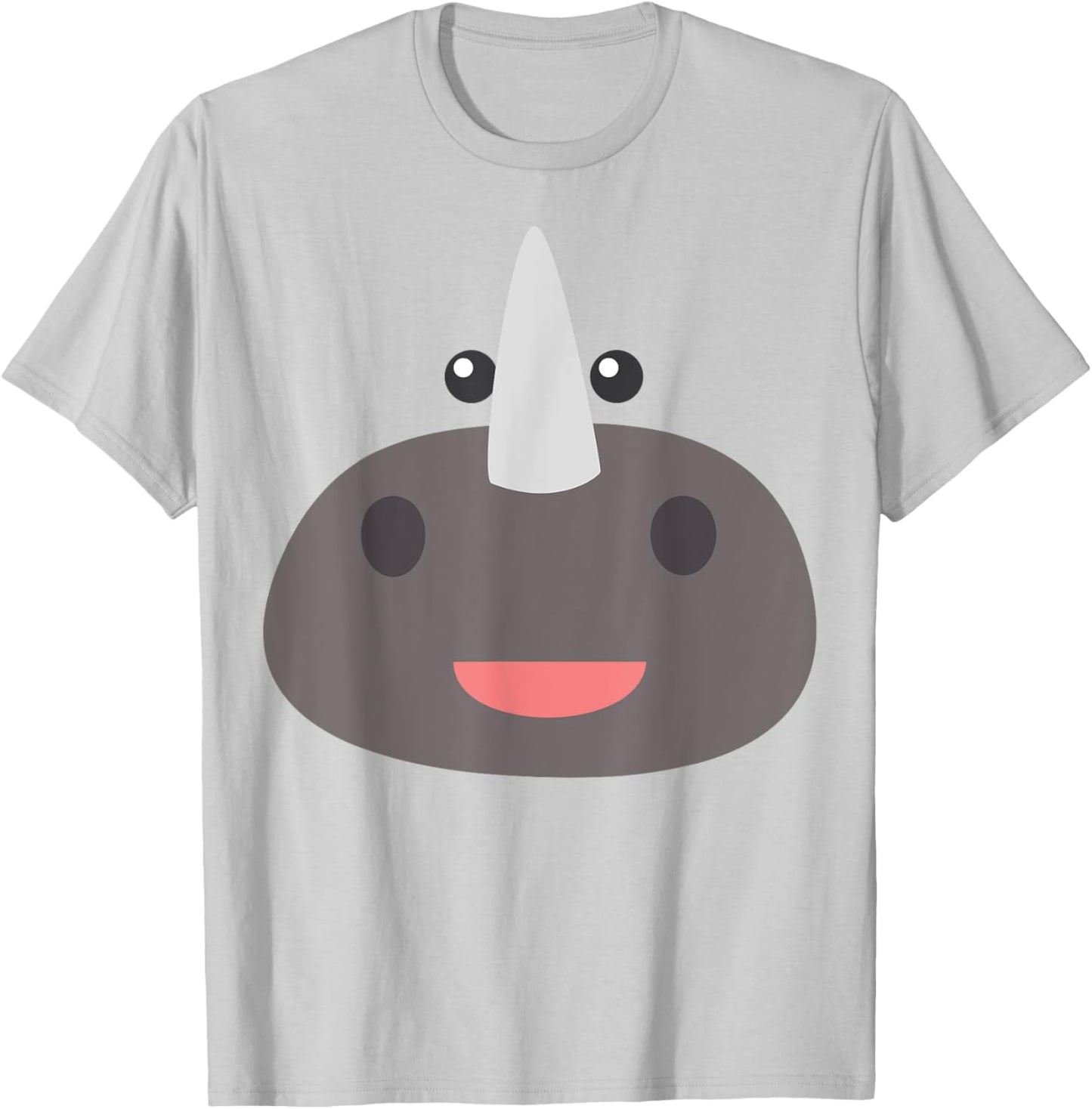 Rhino Halloween Costume DIY Rhinoceros Costume Kids T-Shirt - T-Shirt | Ash