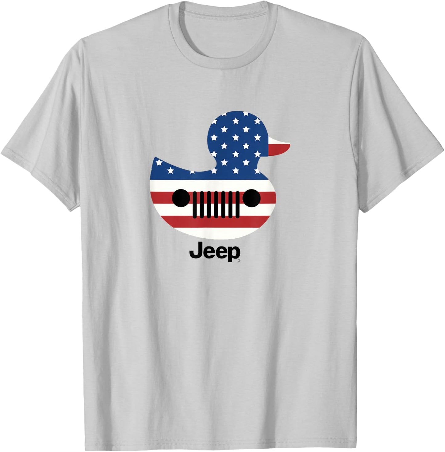 Jeep Duck Flag T-Shirt - T-Shirt | Ash