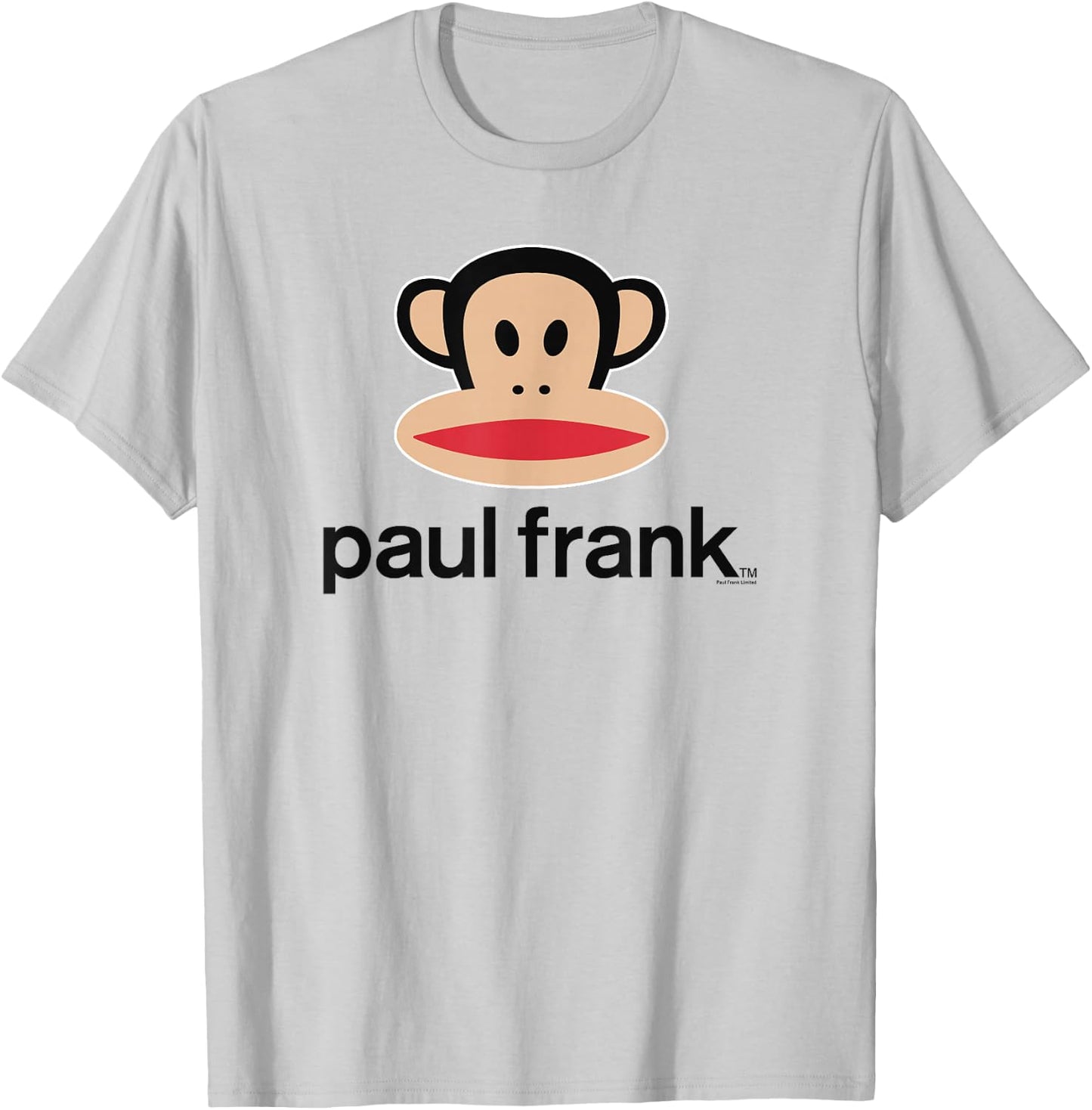 Paul Frank Julius Big Face Logo T-Shirt - T-Shirt | Ash