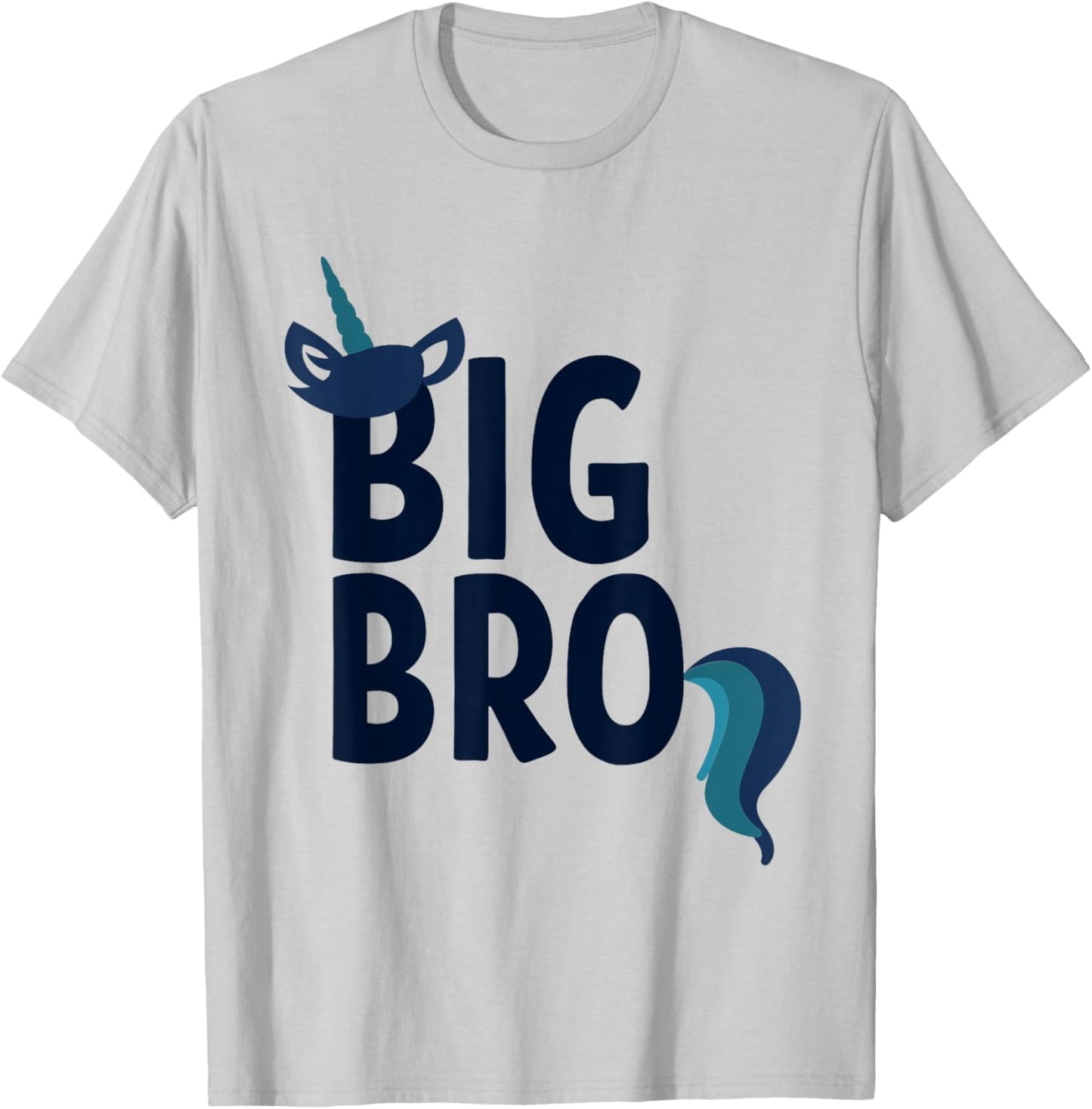 Big Brother Unicorn Brothercorn for Boys T-Shirt - T-Shirt | Ash