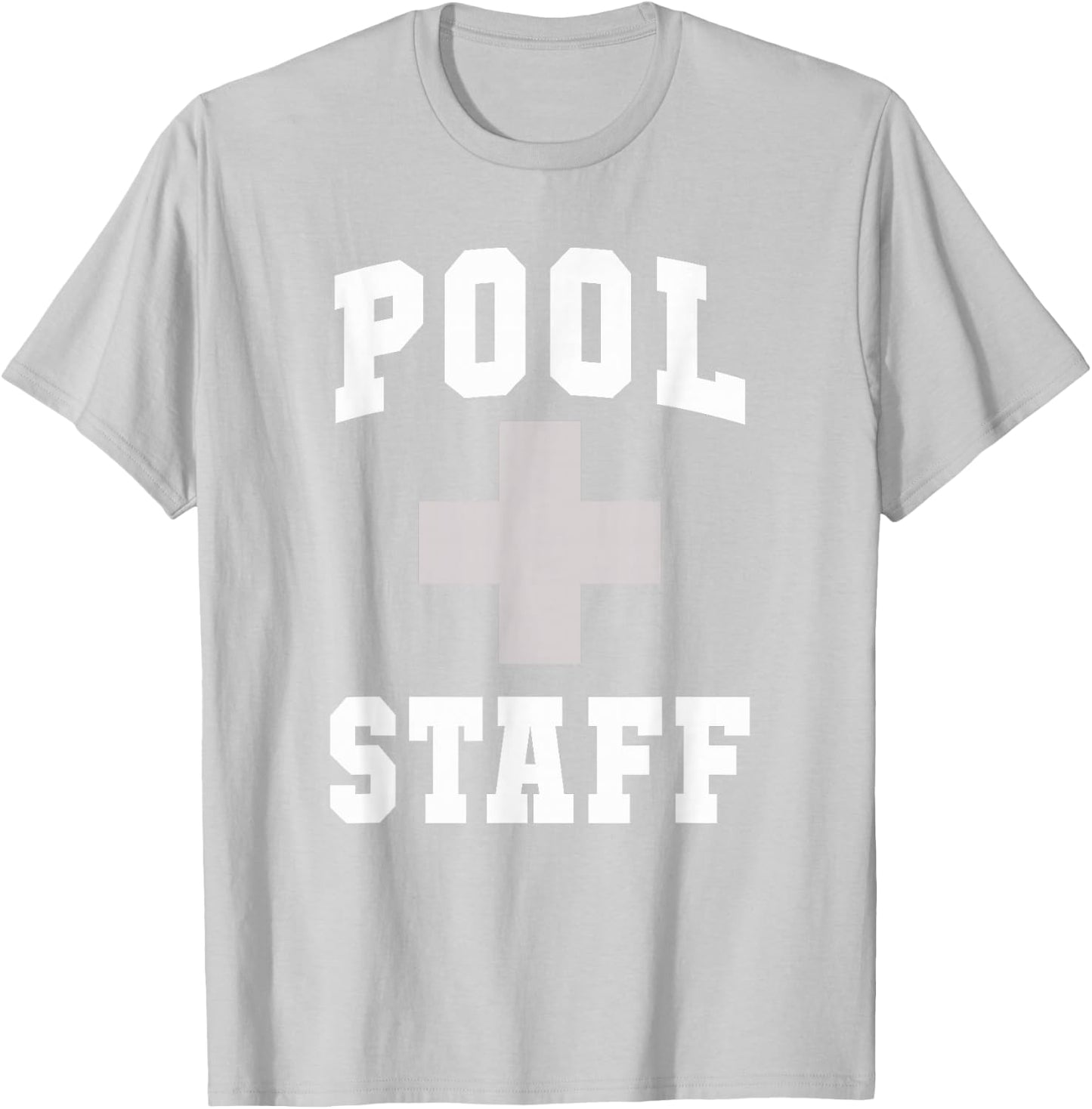 Cute POOL STAFF Off Duty Vacay Swim Cruise Swimming Vacation T-Shirt - T-Shirt | Ash