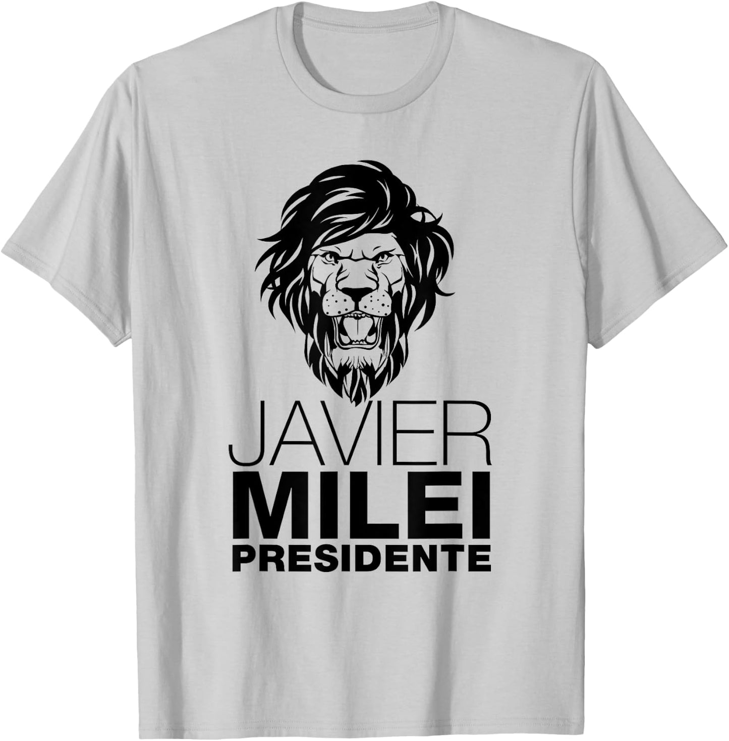 JAVIER MILEI President MILEI Presidente T-Shirt - T-Shirt | Ash