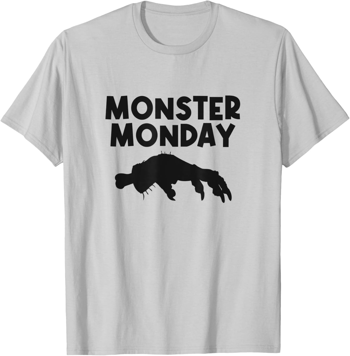 Day Of The Week Easy Halloween Costume Monster Monday T-Shirt - T-Shirt | Ash