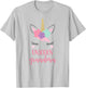 Unicorn Grandma Shirt, Grandma of the Birthday Girl Gift T-Shirt - T-Shirt | Ash