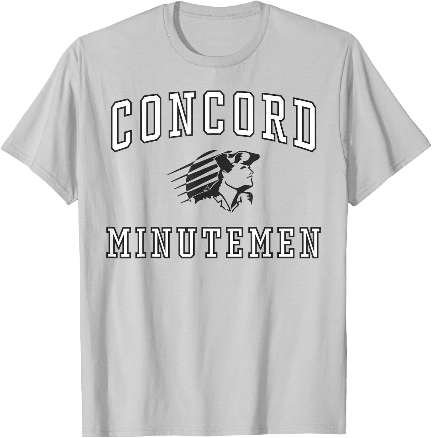 Concord High School Minutemen C1 T-Shirt - T-Shirt | Ash