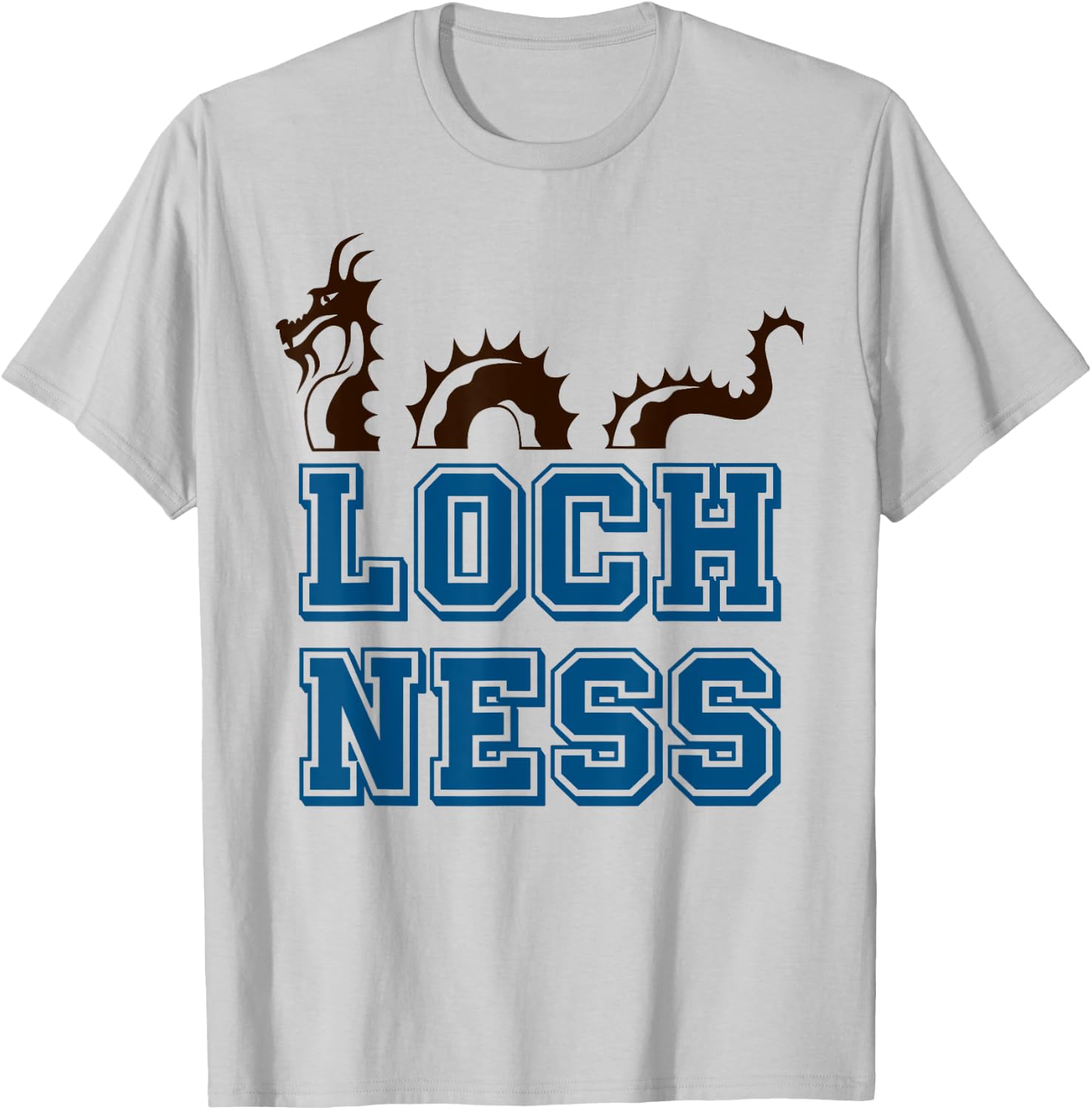 Loch Ness monster - Nessie - Elusive Scottish legend T-Shirt - T-Shirt | Ash