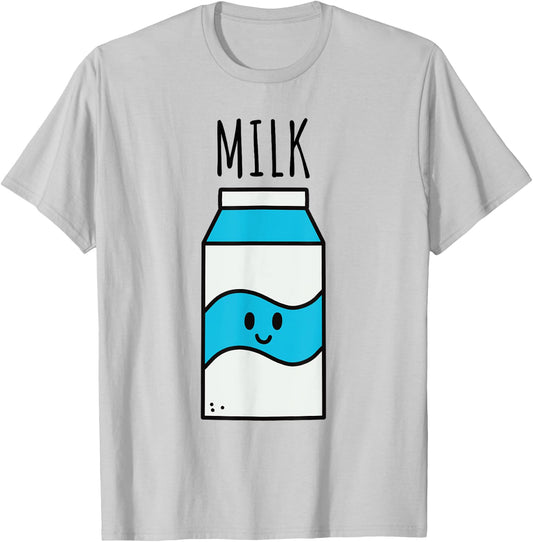 Honeys Milk Matching couple costume BFF Halloween funny T-Shirt - T-Shirt | Ash