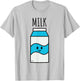 Honeys Milk Matching couple costume BFF Halloween funny T-Shirt - T-Shirt | Ash