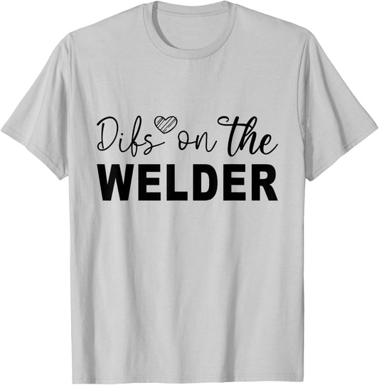 Funny sarcastic Dibs on the Welder Essential T-Shirt - T-Shirt | Ash