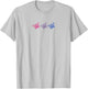 Bisexual Pride Shirt Subtle Bi Pride Gay Pride T-Shirt - T-Shirt | Ash