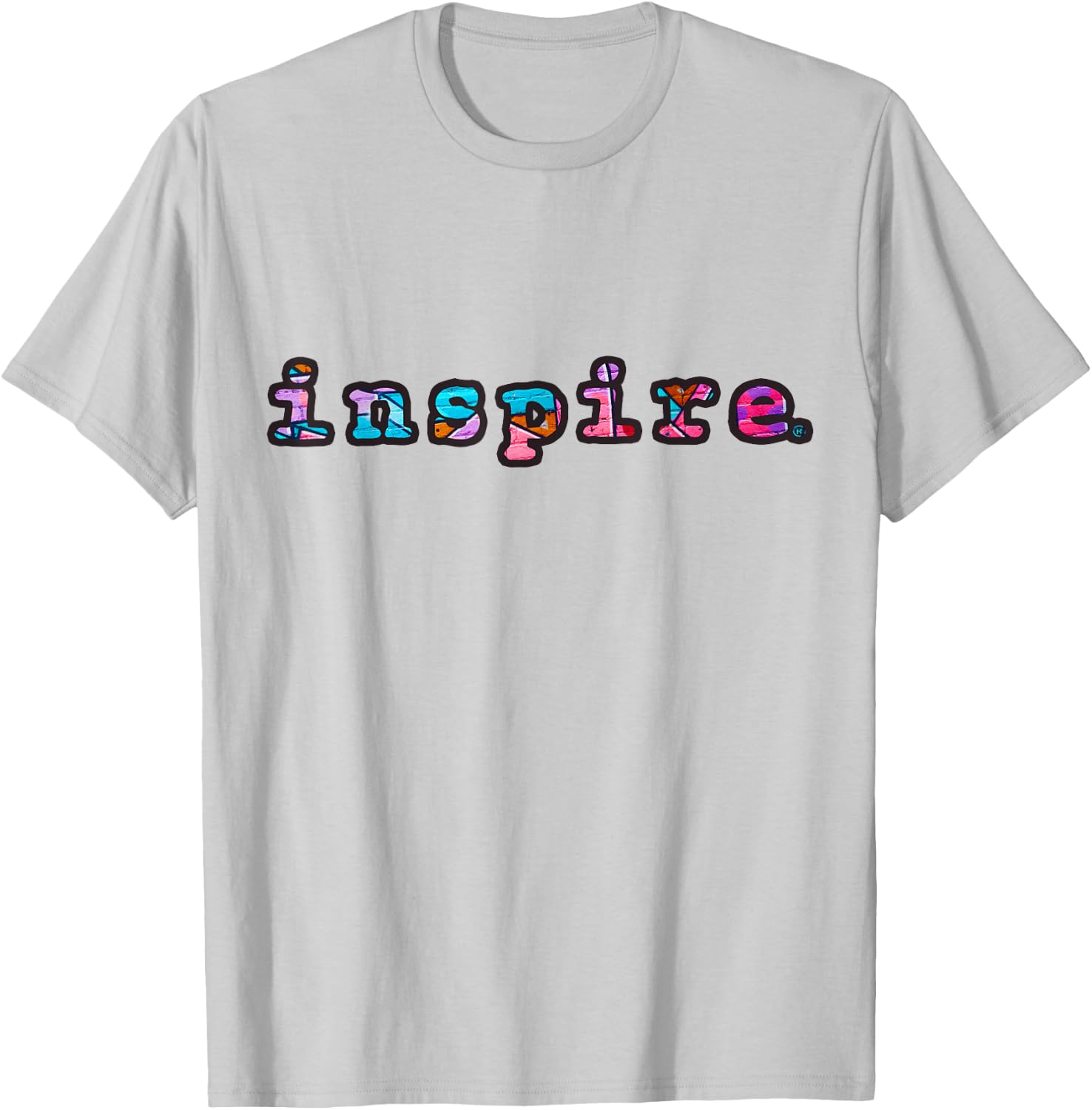 inspire Brand Graffiti Hip Hop Street Wear Gifts Men Women T-Shirt - T-Shirt | Ash