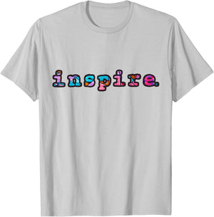 inspire Brand Graffiti Hip Hop Street Wear Gifts Men Women T-Shirt - T-Shirt | Ash