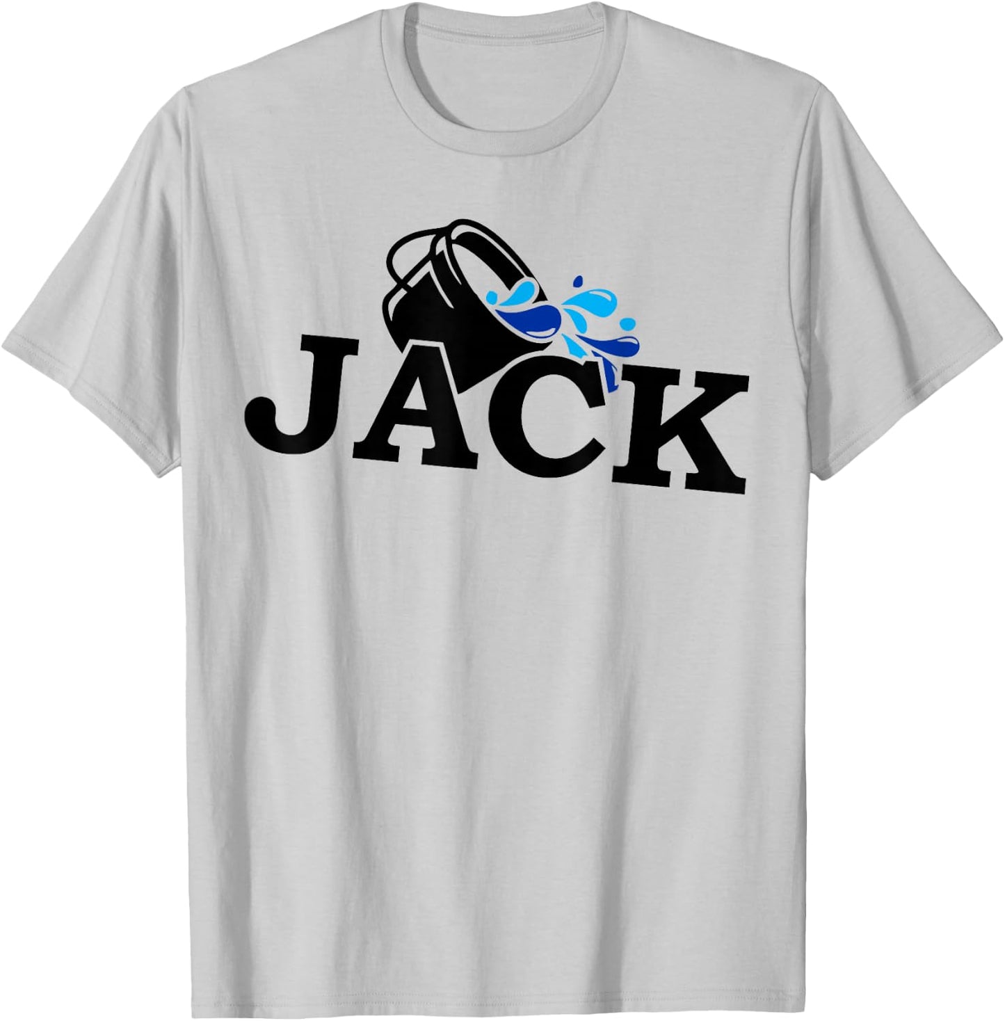 Jack Jill Matching Set Halloween and Costume for Couples T-Shirt - T-Shirt | Ash