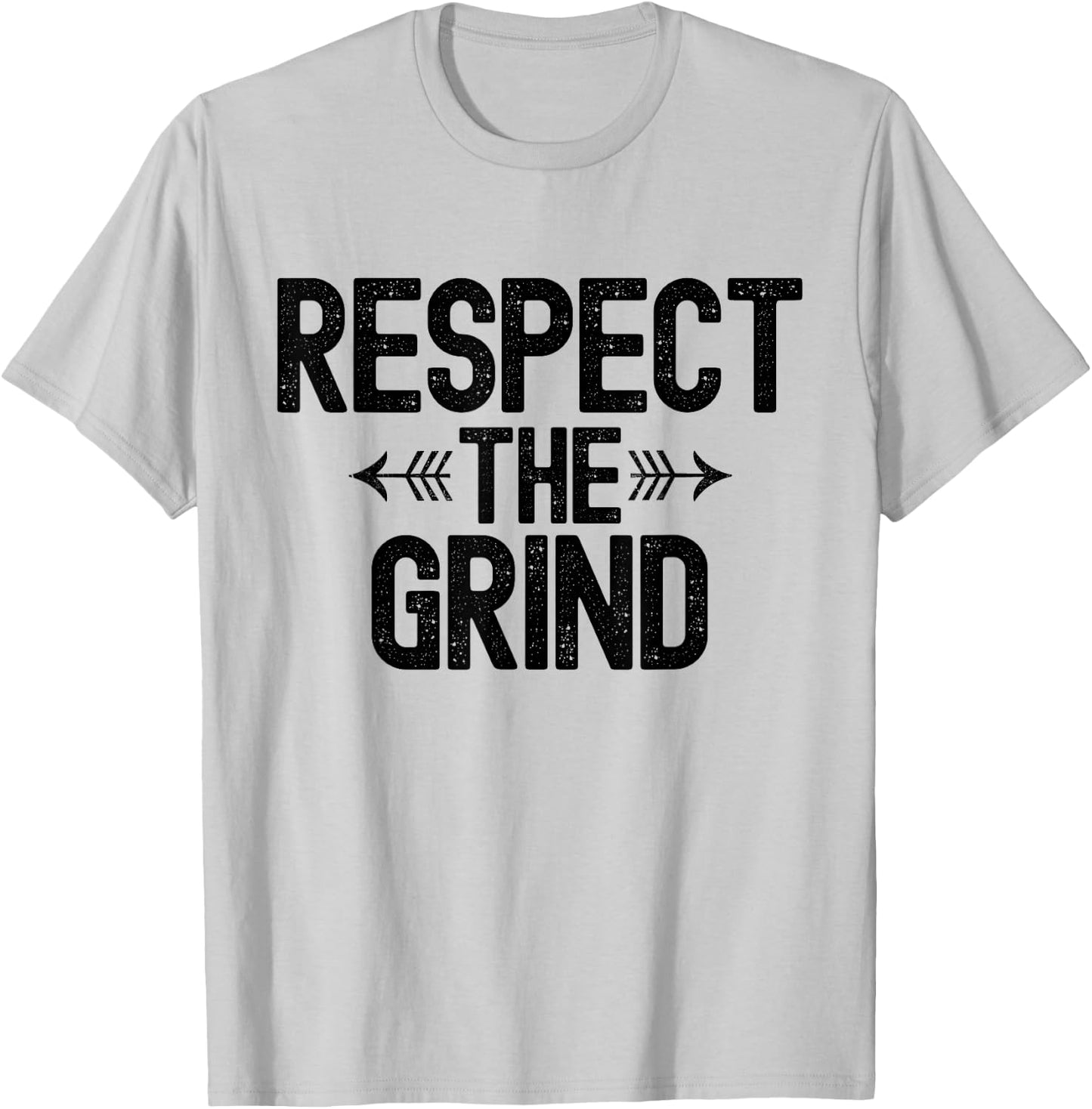 Vintage Respect The Grind T-Shirt - T-Shirt | Ash