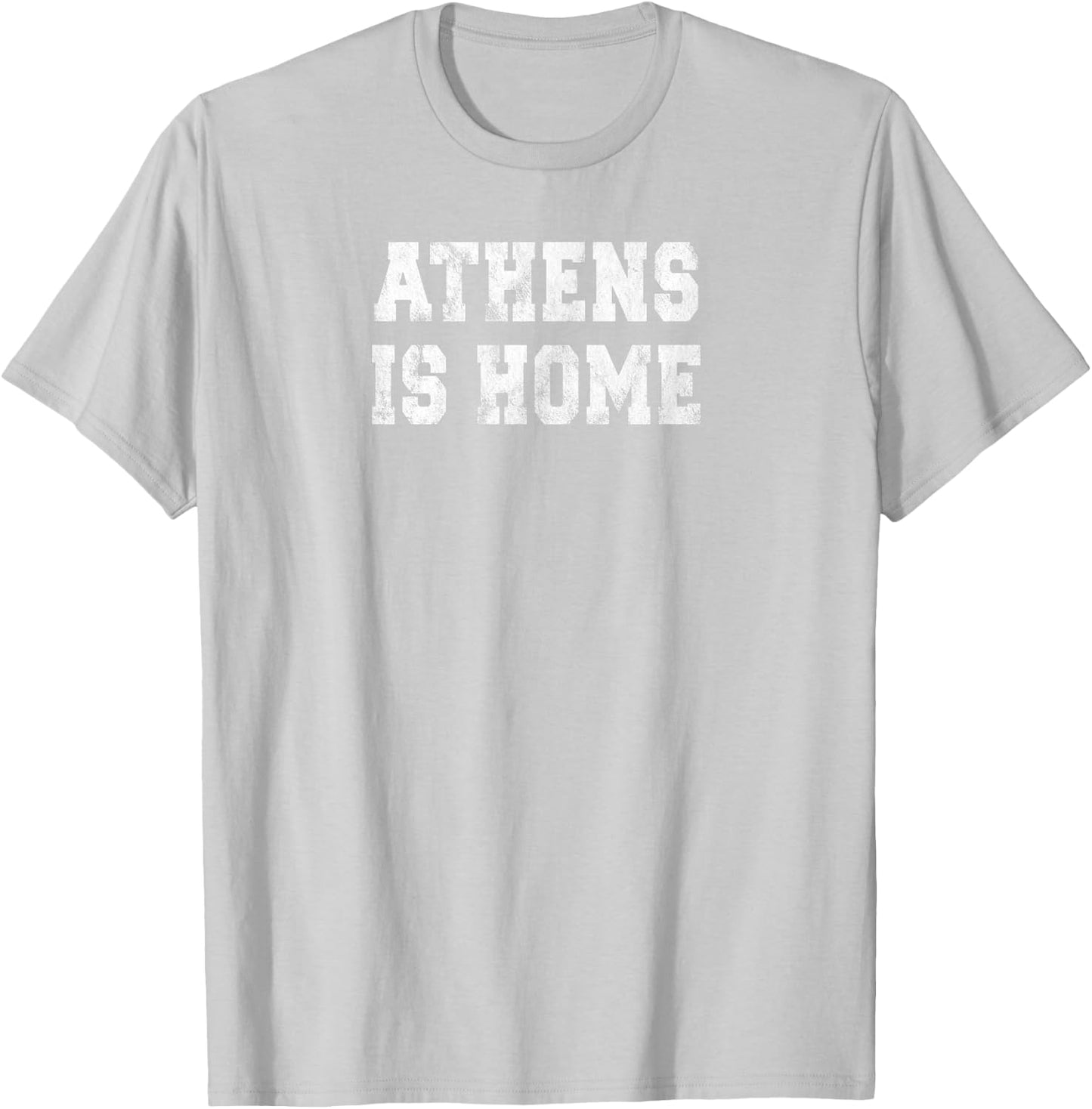 Athens Ohio Is Home City Love Collegiate Style T-Shirt - T-Shirt | Ash