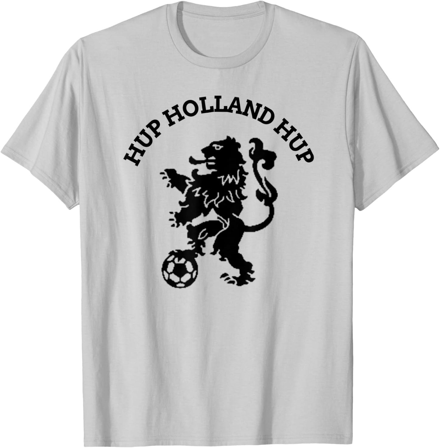 Hup Holland Hup Orange Football Soccer Ball Travel T-Shirt - T-Shirt | Ash