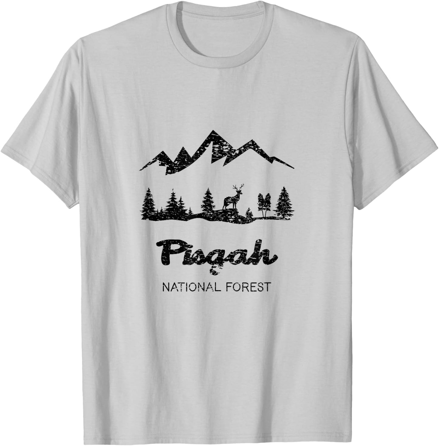 Pisgah National Forest T-Shirt - T-Shirt | Ash