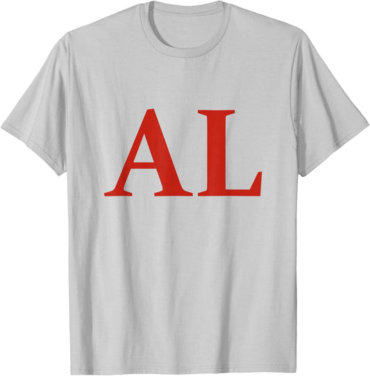 AL - Italia Three Part Italy Design - Italian Flag Part 2 T-Shirt - T-Shirt | Ash