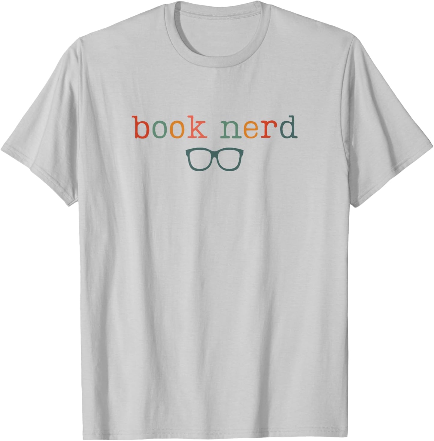 Book Nerd, Funny Bookish T-Shirt - T-Shirt | Ash