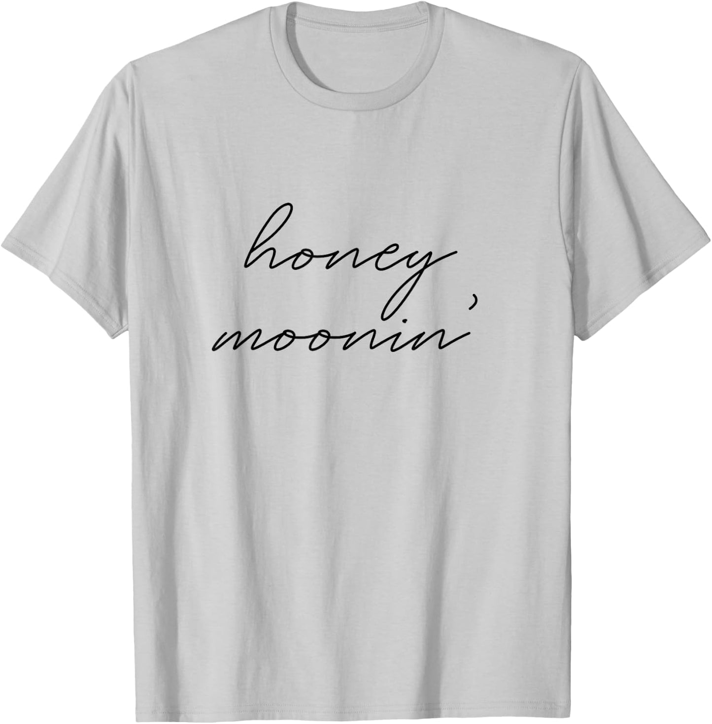 Honeymoonin' Bride Bridal Groom Bachelorette Party Vacation T-Shirt - T-Shirt | Ash