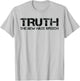 Truth Is The New Hate Speech - Anti Government T-Shirt - T-Shirt | Ash