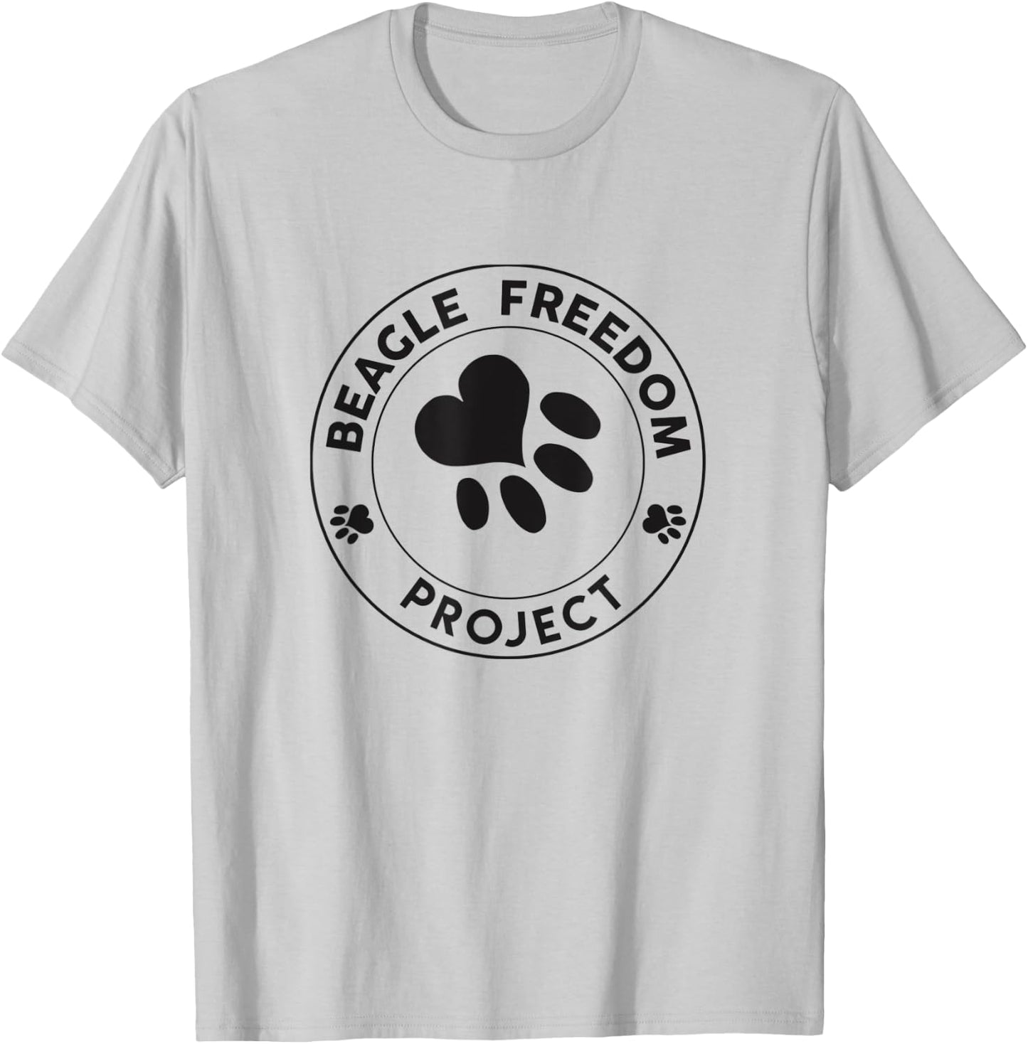 Beagle Freedom Project- Rescue Dogs- Free the beagles T-Shirt - T-Shirt | Ash