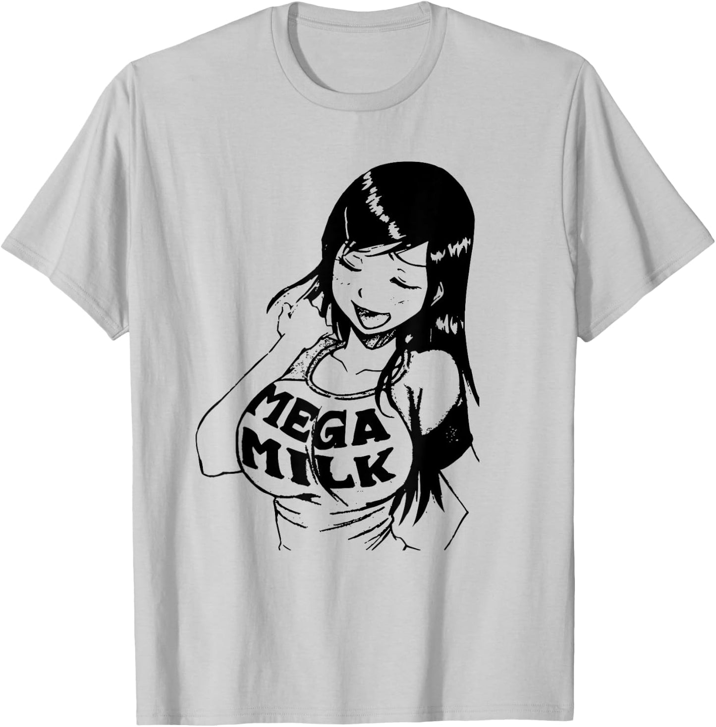 Mega Milk - Titty Monster T-Shirt - T-Shirt | Ash
