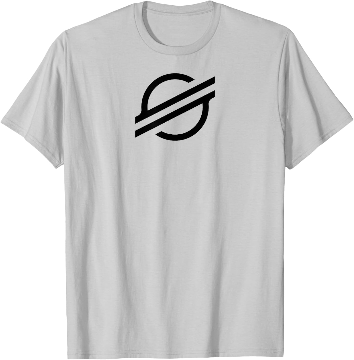 Stellar XLM Green Crypto Sustainable Cryptocurrency T-Shirt - T-Shirt | Ash