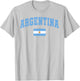 Argentina Flag Argentina Pride Design T-Shirt - T-Shirt | Ash