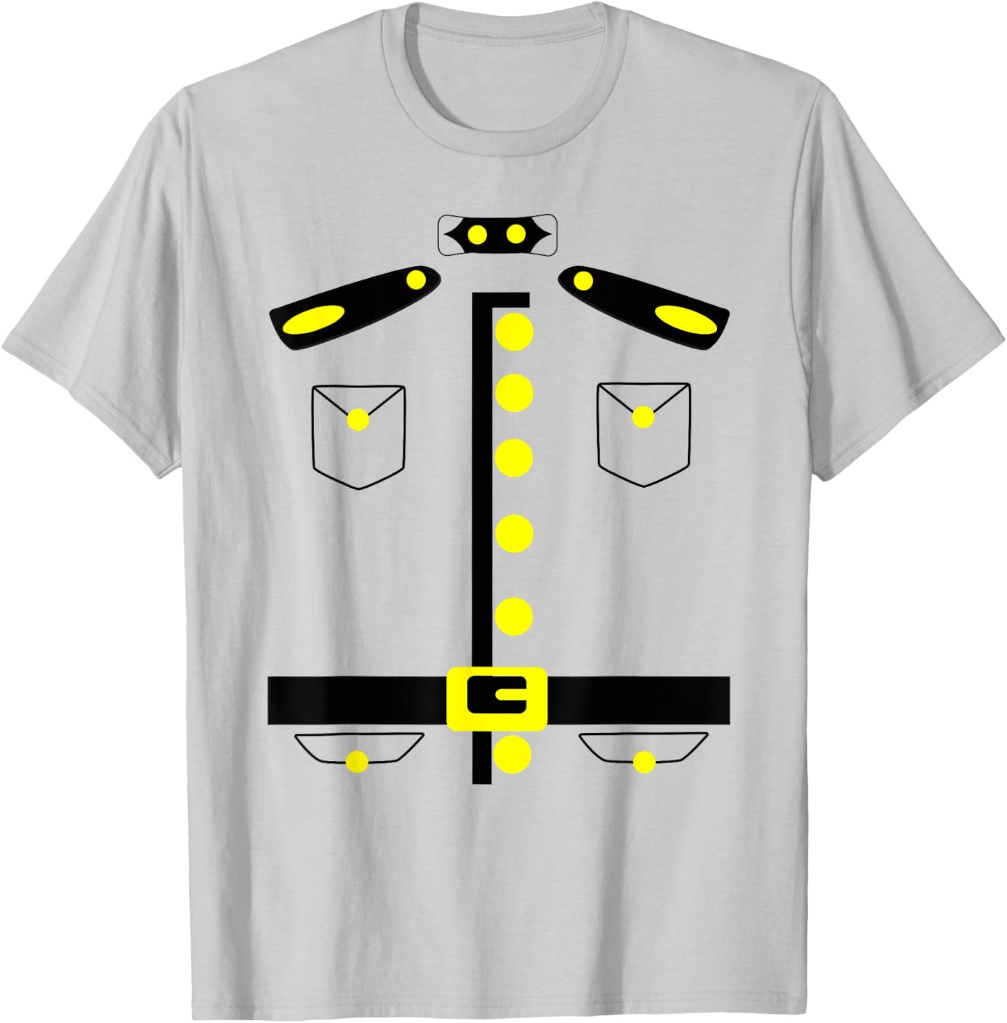 Royal Canadian Mountie Costume Canada Mounted Police T-Shirt - T-Shirt | Ash