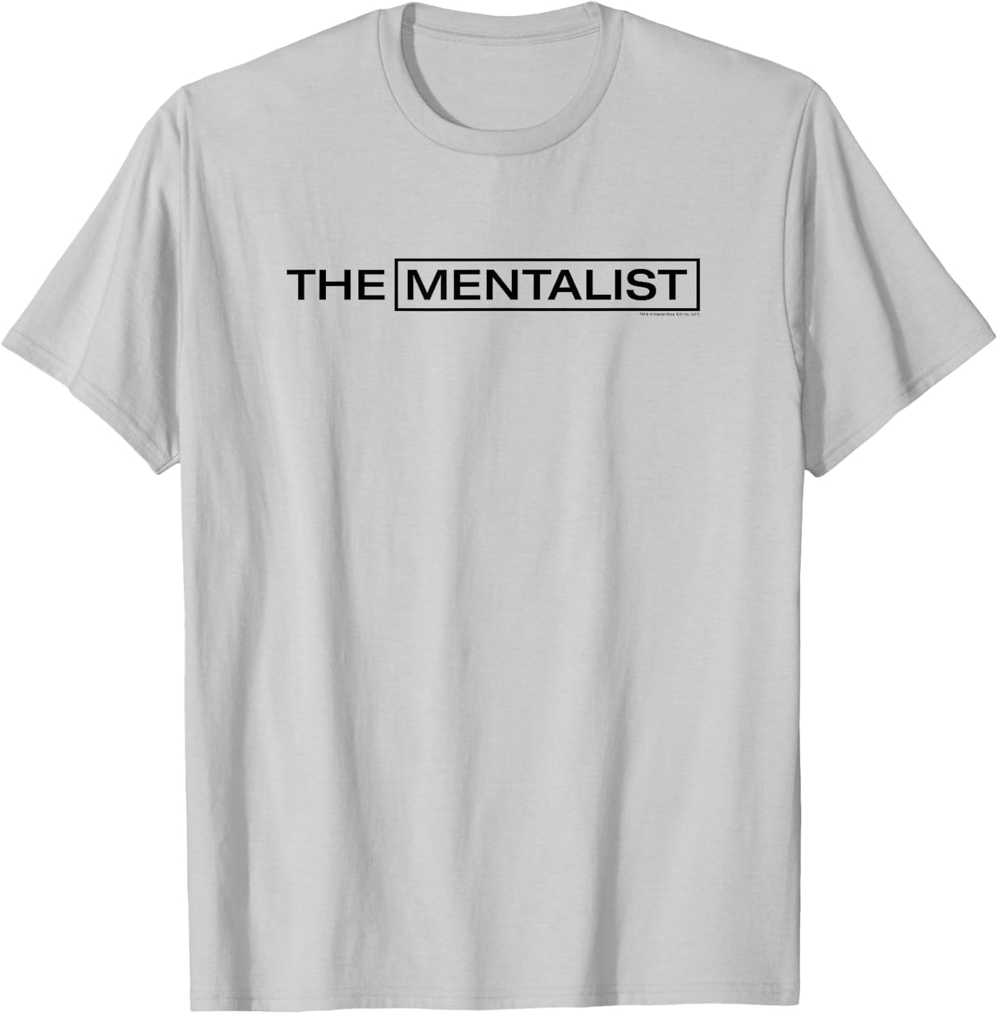Warner Bros. The Mentalist Logo - Women's Adults & Kids - White - Short Sleeve - Classic Fit - Cotton Blend - TV Series Logo T-Shirt - T-Shirt | Ash