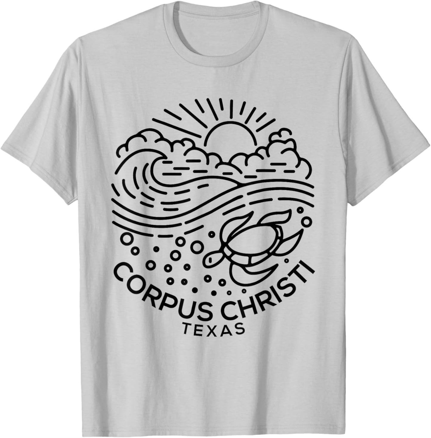 Corpus Christi TX T-Shirt - T-Shirt | Ash