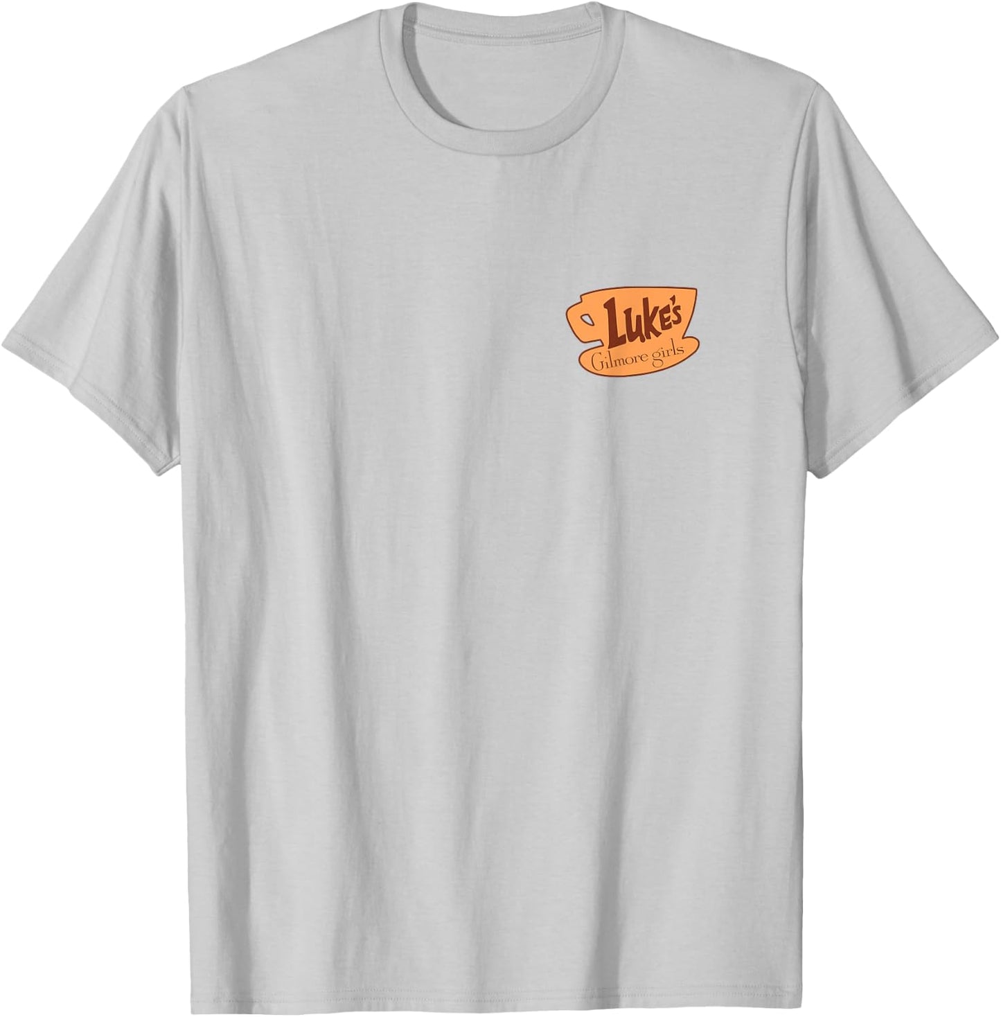 Gilmore Girls Eat at Luke's Diner Front and Back TV Show T-Shirt - T-Shirt | Ash