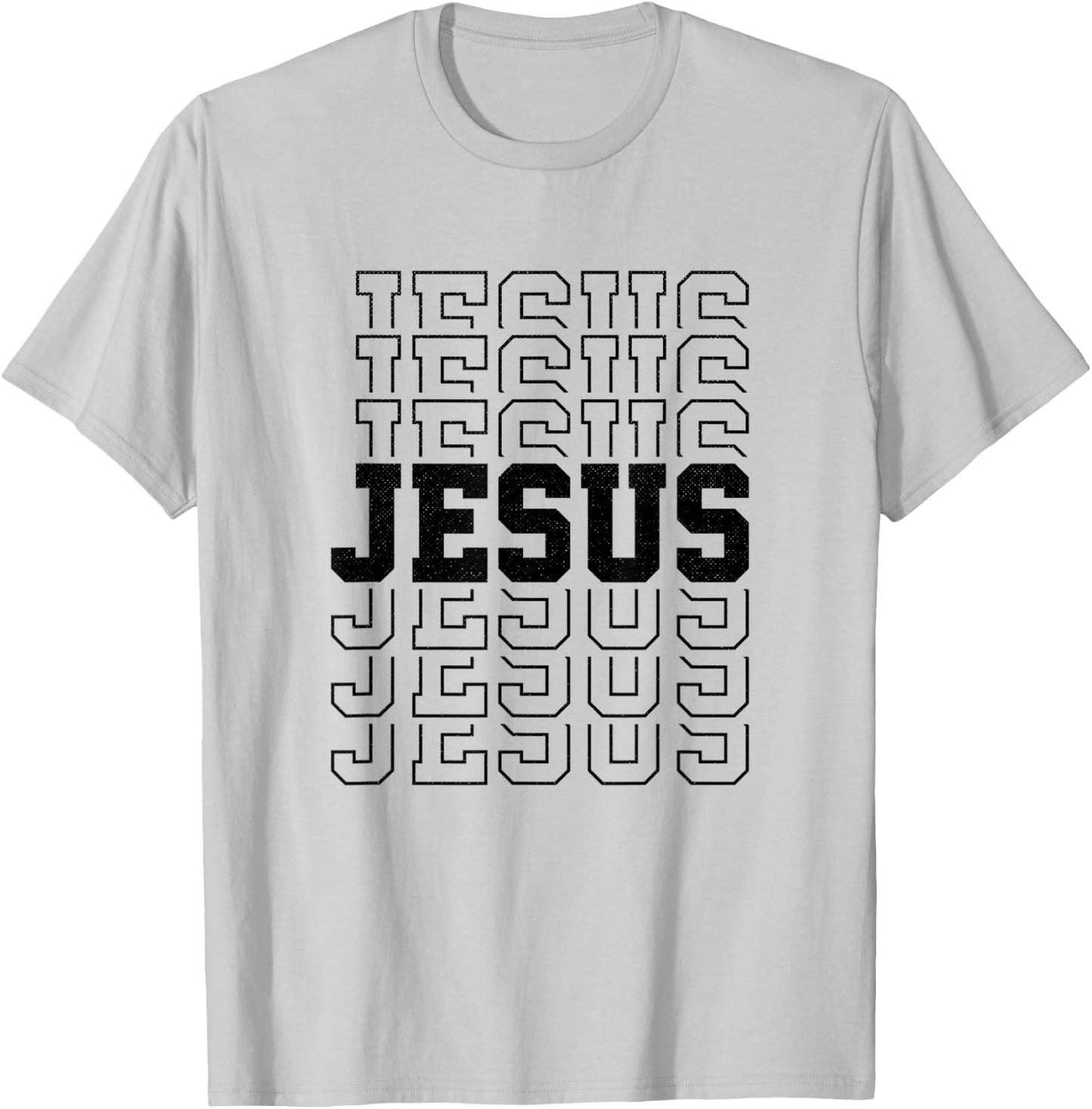 Jesus Christ Retro Religious Vintage Christian T-Shirt - T-Shirt | Ash