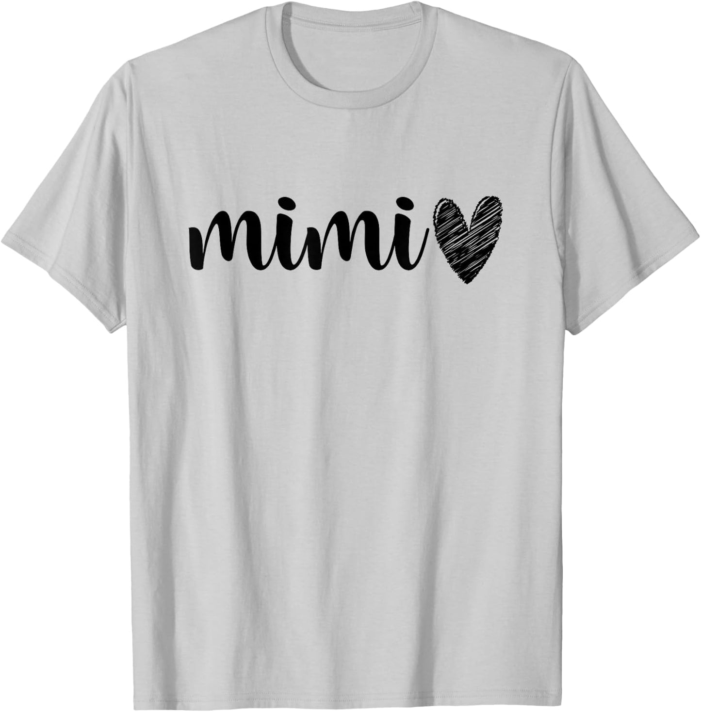 Funny Matching Mimi & Me for Grandma Whit Girl or Boy T-Shirt - T-Shirt | Ash