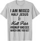 I am mixed half Jesus and half Peter #runup and see T-Shirt - T-Shirt | Ash
