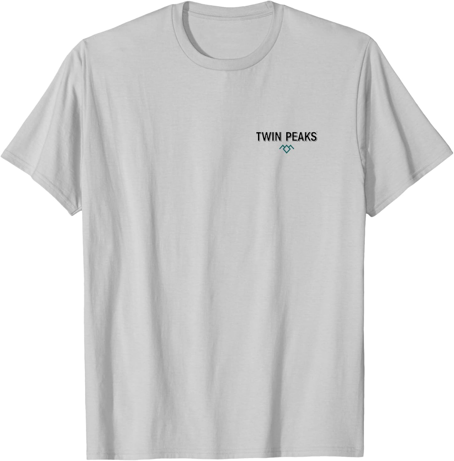 Twin Peaks Welcome to Washington Tourist Front and Back TV T-Shirt - T-Shirt | Ash