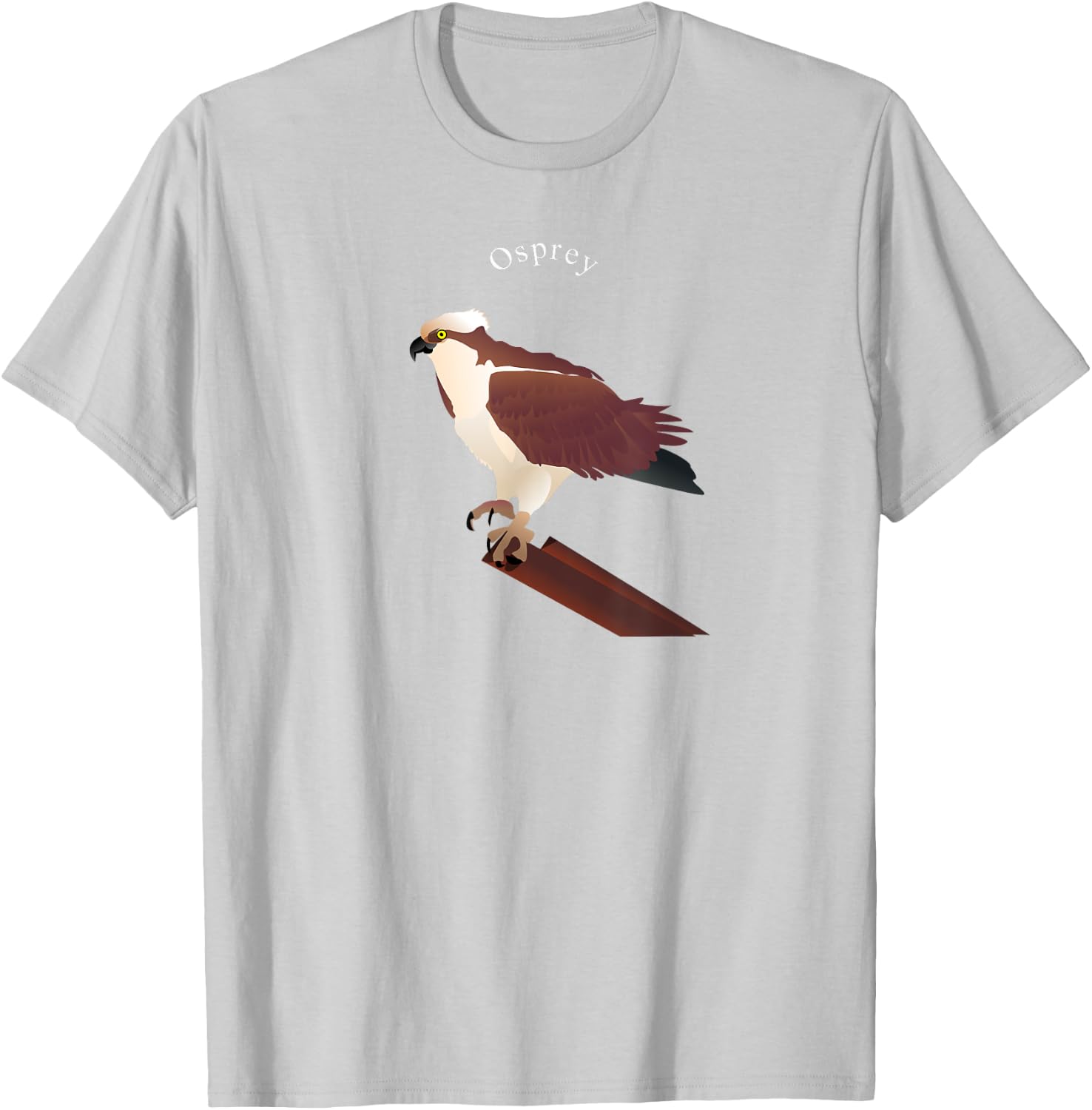Osprey Hawk Bird Lover T-Shirt - T-Shirt | Ash