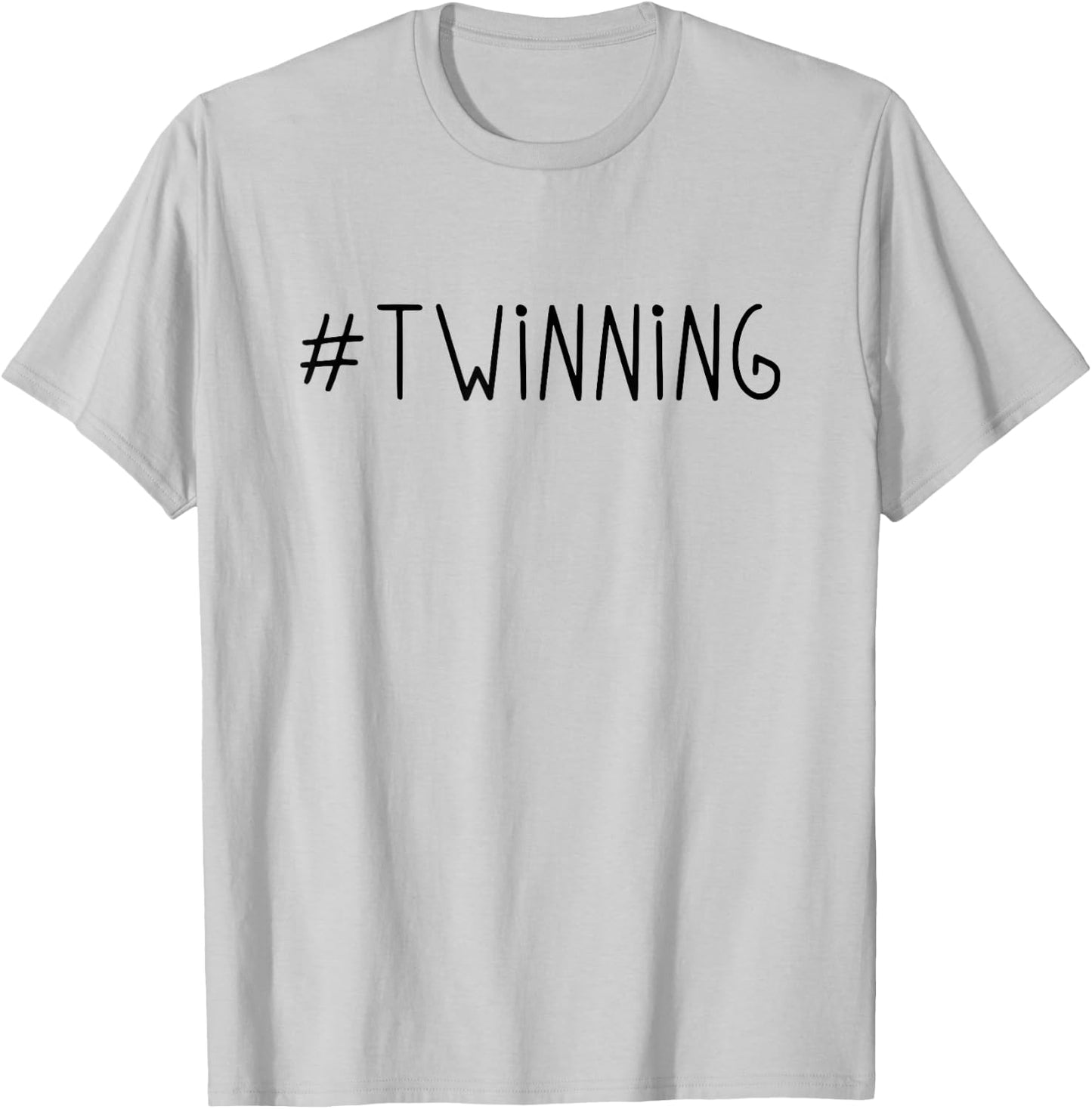 Twinning Twins T-Shirt - T-Shirt | Ash