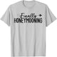 Finally Honeymooning Couples Honeymooning Matching Wedding T-Shirt - T-Shirt | Ash