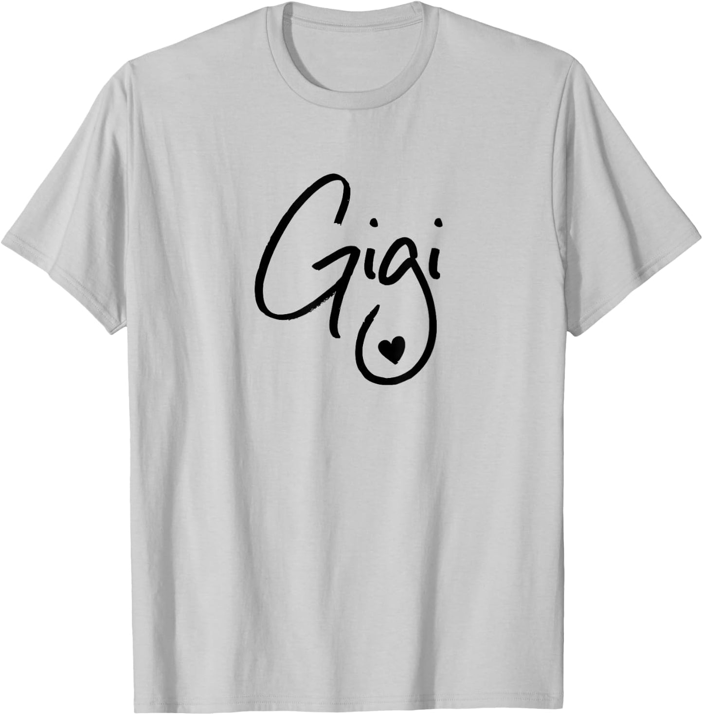 Cute Gigi design - Mother's Day Gift for Grandma T-Shirt - T-Shirt | Ash