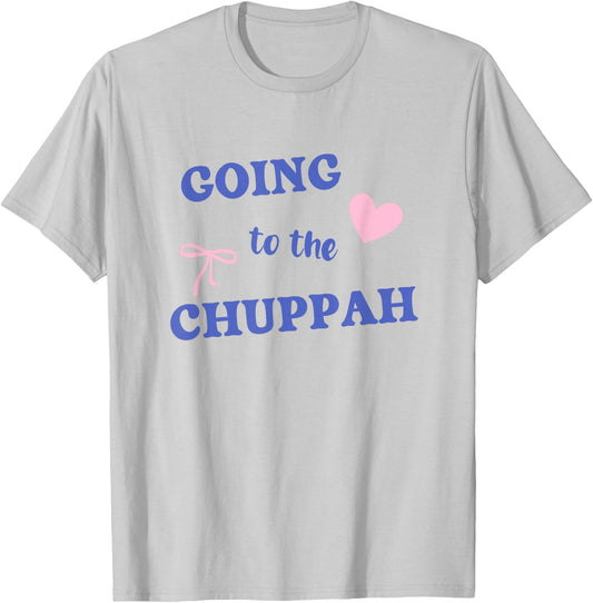 Going to the Chuppah Jewish Wedding Celebration Bride T-Shirt - T-Shirt | Ash