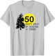 50 Isn't Old If You're a Tree 50th Birthday T-Shirt - T-Shirt | Ash