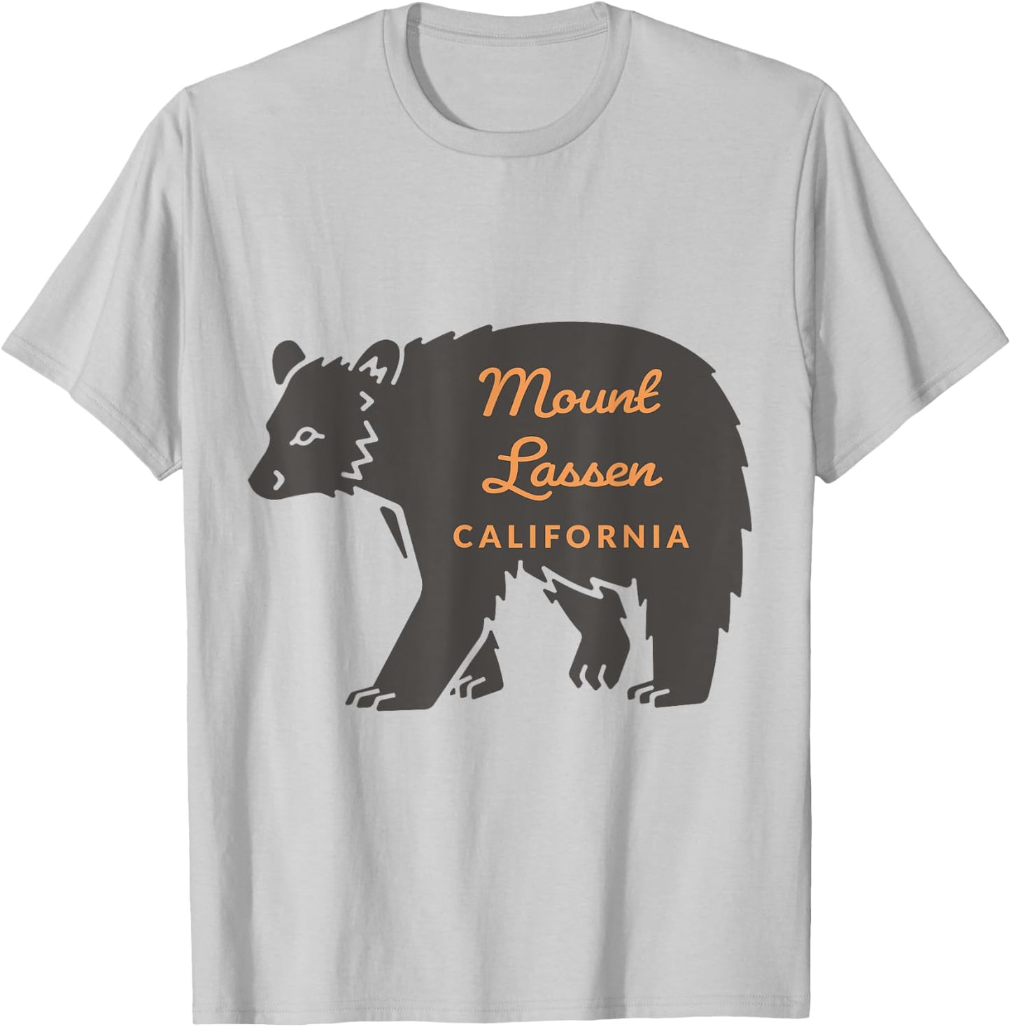 Mount Lassen Souvenir T-Shirt - T-Shirt | Ash