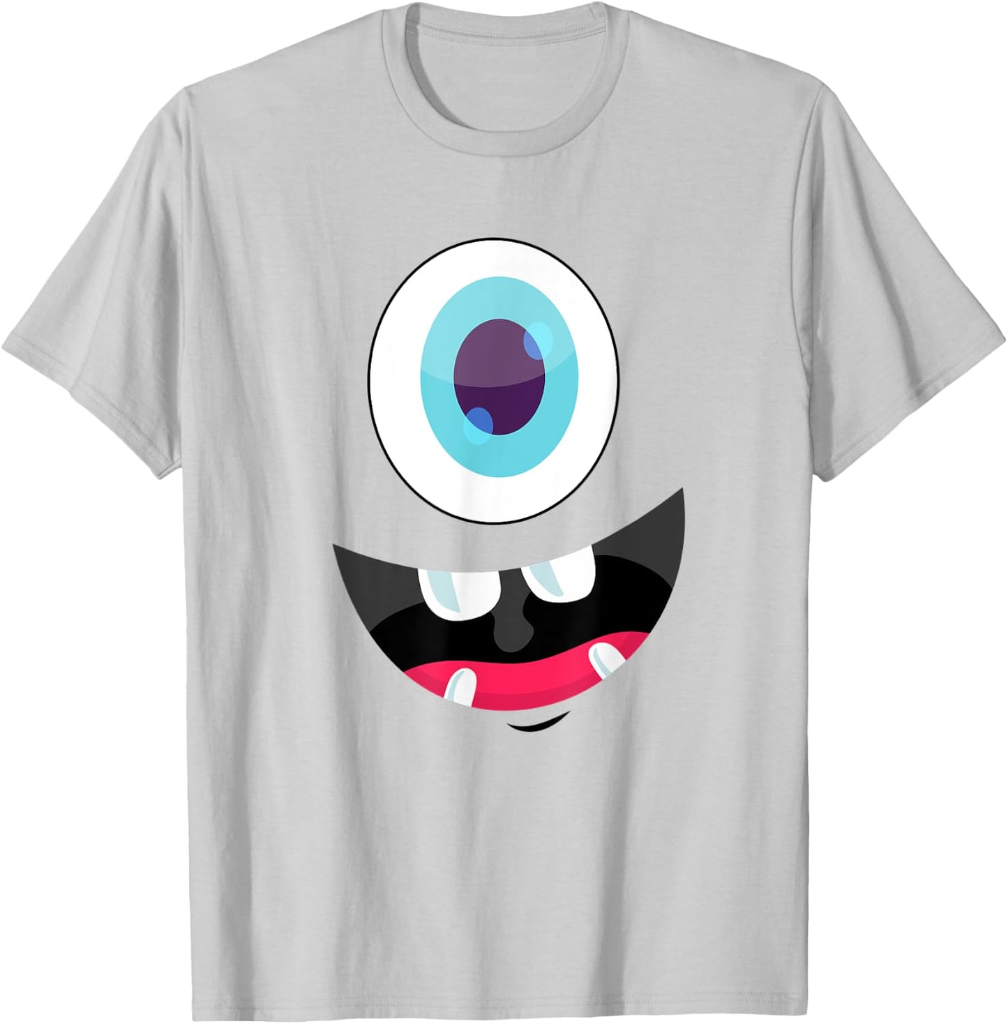 Halloween Shirt - Monster Face Halloween Costume Shirt Gift T-Shirt - T-Shirt | Ash