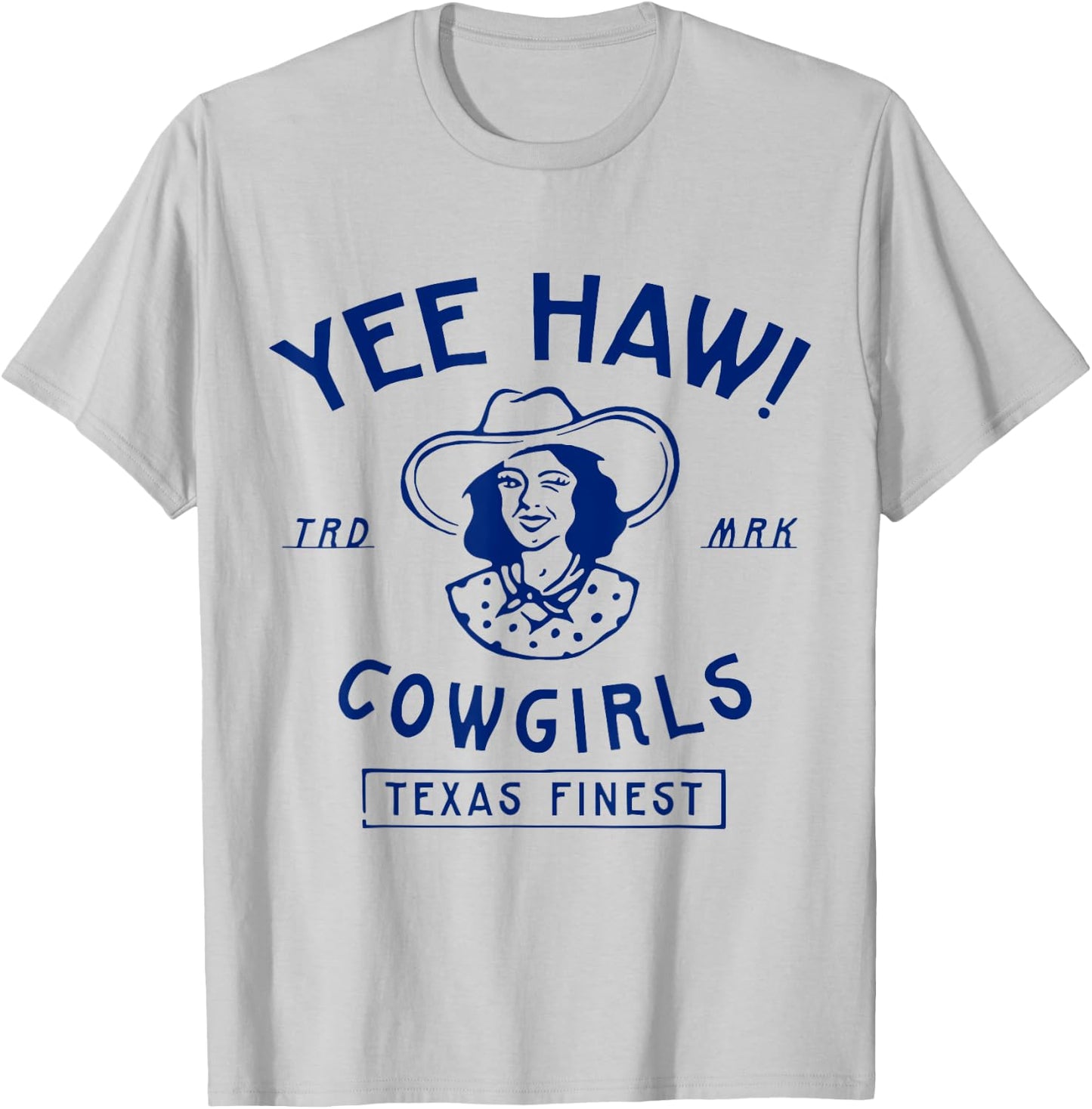 Yee Haw Howdy Rodeo Southern Cowgirls Yeehaw Women Girls T-Shirt - T-Shirt | Ash