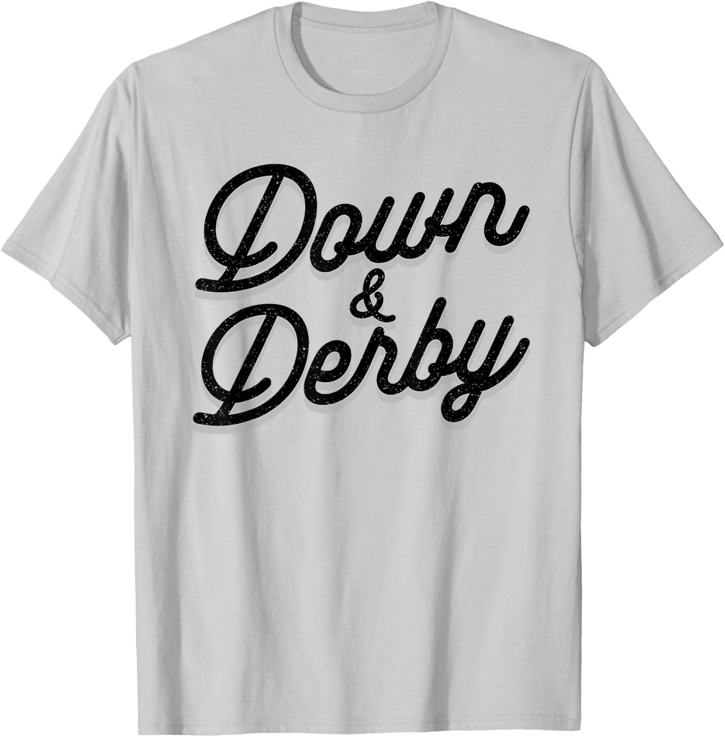 Funny Horse Racing Vintage Down And Derby KY Derby Horse T-Shirt - T-Shirt | Ash
