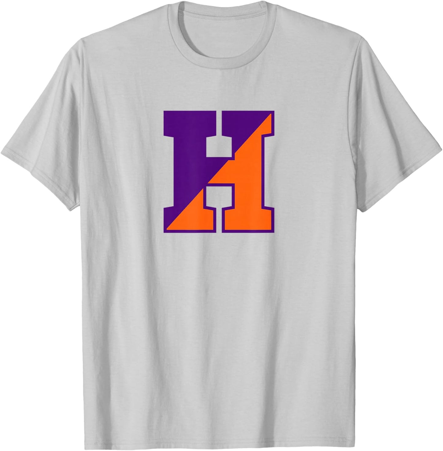 Hobart College Statesmen Monogram Logo HWSC T-Shirt - T-Shirt | Ash