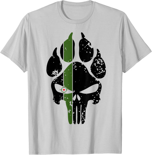 Military Working Dog K9 Soldier Dog Combat Soldier Shirt Women T-Shirt - T-Shirt | Ash