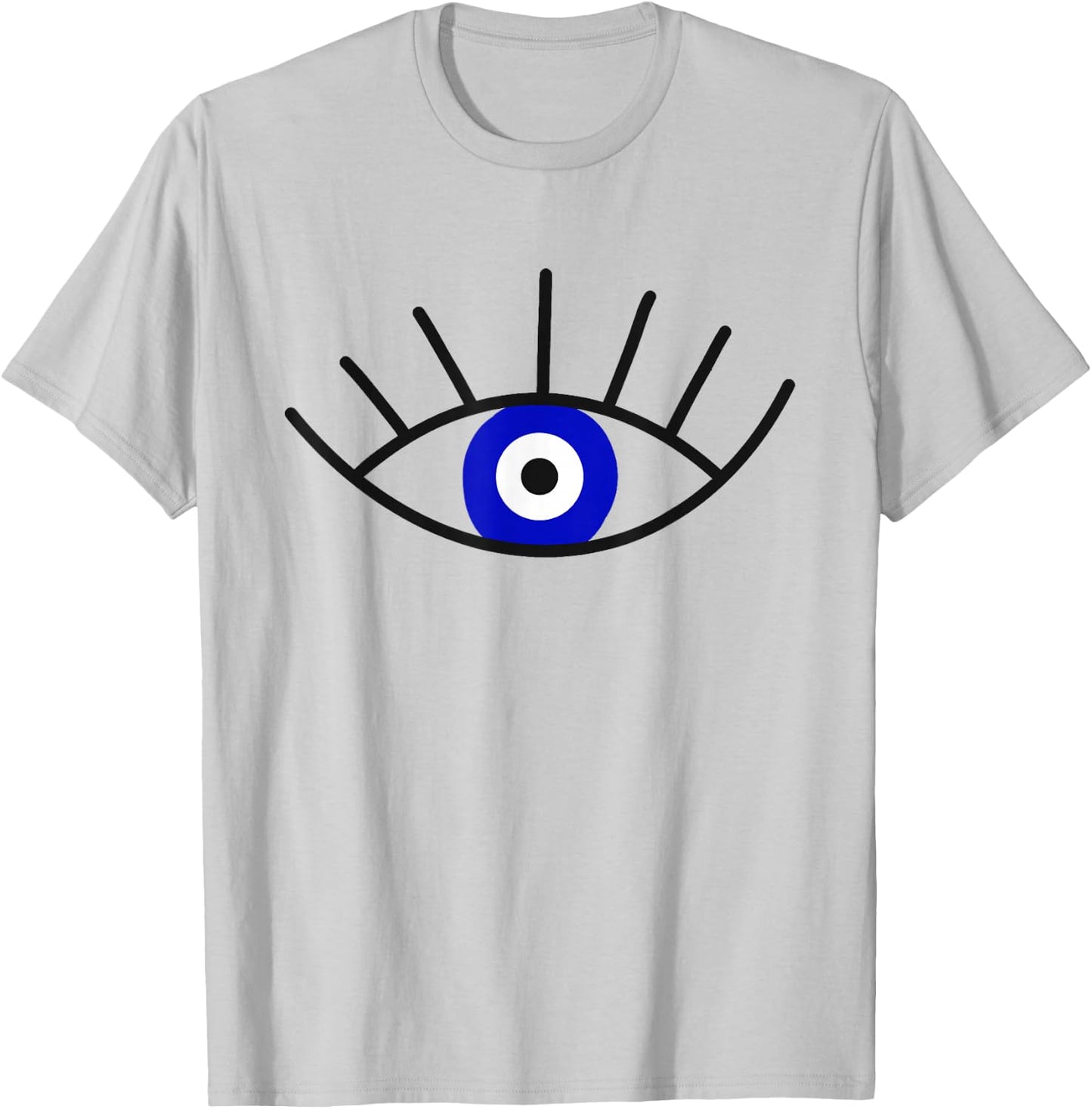 Evil Eye Curse Protection Seeing Eye Evil Eye T-Shirt - T-Shirt | Ash